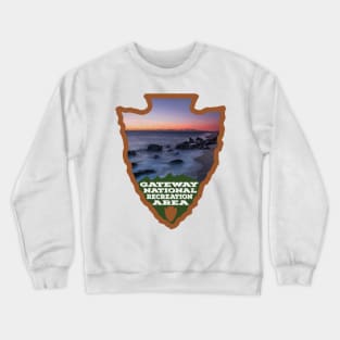 Gateway National Recreation Area photo arrowhead Crewneck Sweatshirt